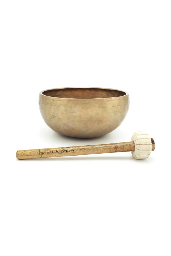 Altın Pirinç Meditasyon Çanağı