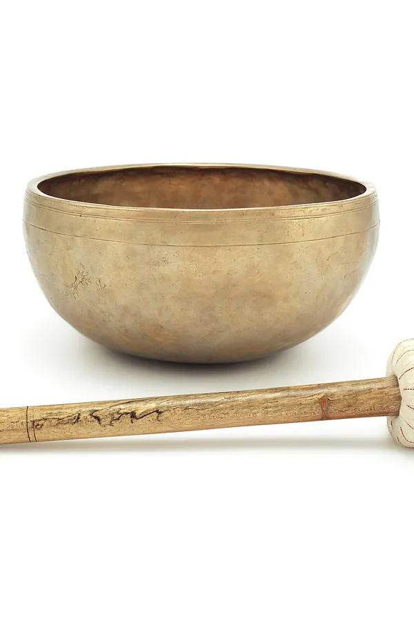 Altın Pirinç Meditasyon Çanağı