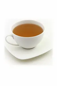 Beyaz Kare Tabaklı Çay Fincanı