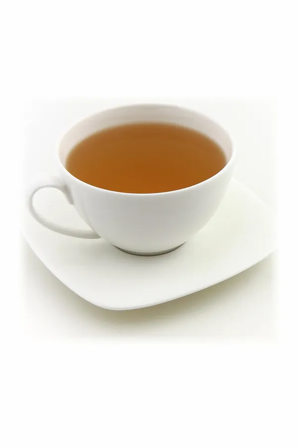 Beyaz Kare Tabaklı Çay Fincanı