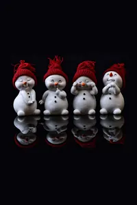 Beyaz Noel Kardan Adam Seti