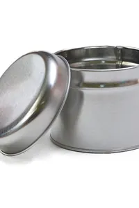 Gümüş Metal Saklama Kutusu